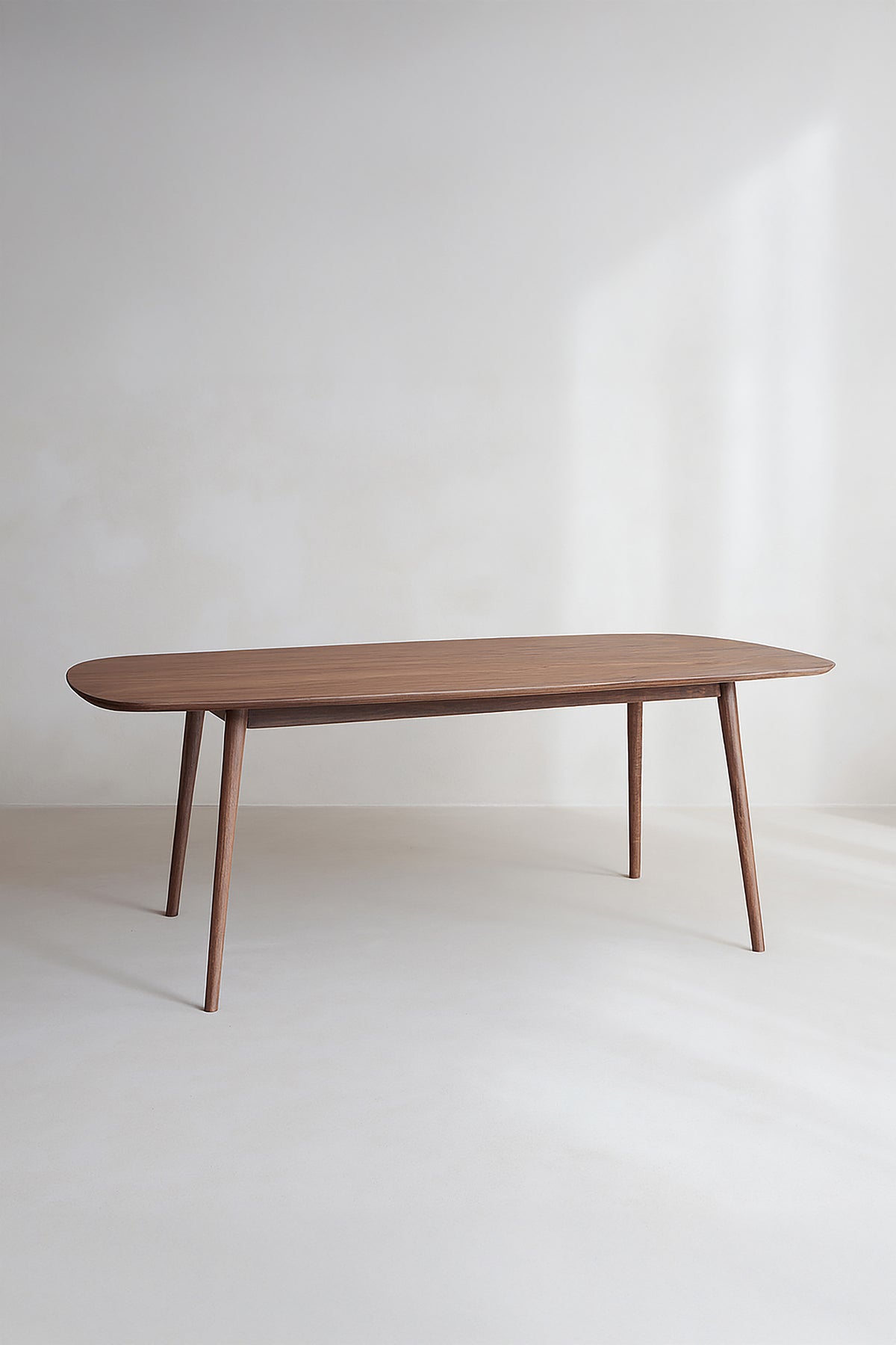 Dimensions Callao - Table à manger rectangulaire 200x90cm en bois effet noyer