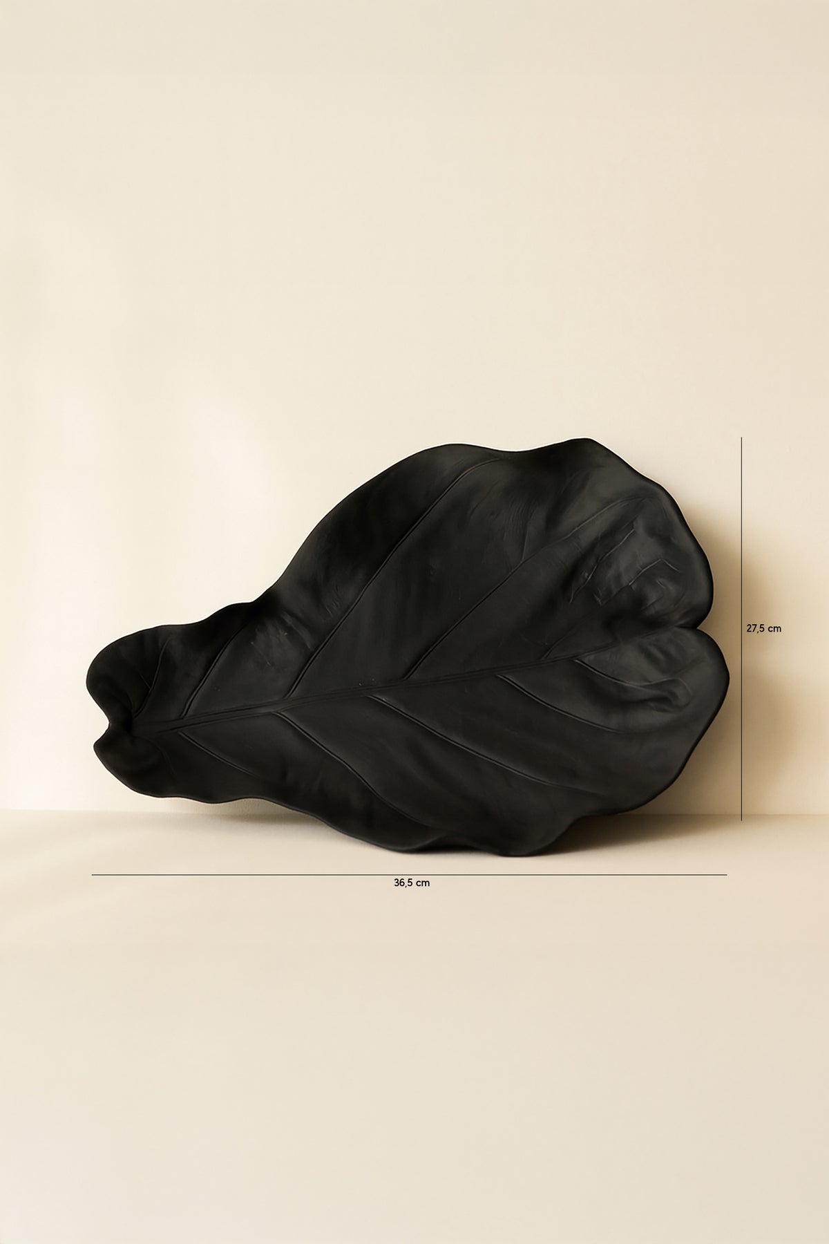 Dimensions Jungle - Coupelle feuille noir mat
