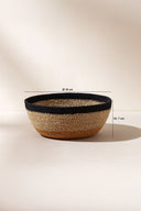 Dune - Panier rond en jonc de mer naturel
