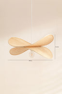 Luciole - Suspension en bambou naturel Ø60cm