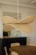 Luciole - Suspension en bambou naturel Ø80cm