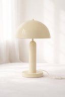 Kyra - Lampe à poser en métal crème