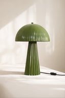 Thalia - Lampe à poser en métal vert olive