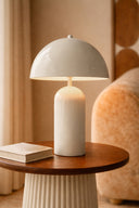 Chloe - Lampe à poser en métal écru