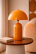 Chloe - Lampe à poser en métal terre cuite