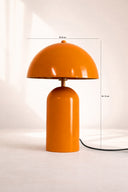 Chloe - Lampe à poser en métal orange