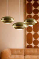 Chloe - Suspension en métal vert sauge