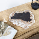 Palu - Plateau de présentation en bois pétrifié