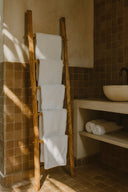 Kubu - Échelle en teck démontable