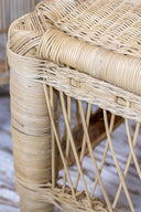 Zomba - Meuble d'appoint en rotin naturel tissé