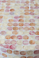 Elora - Meuble d'appoint en coquilles de Capiz rose