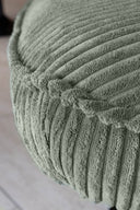 Funky - Fauteuil pivotant en velours côtelé vert