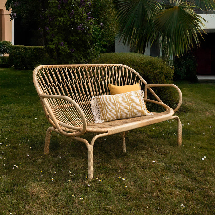Salon de jardin Cayman en rotin tressé
