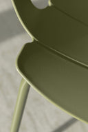 MONTAUK - Ensemble de table d'extérieur et salon de jardin en polypropylène vert