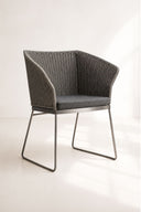 Paopao - Fauteuil de table d'extérieur en corde