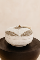 Hoa - Boite en bambou ornée de perles