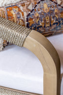 Ensemble Saona table de jardin et 8 fauteuils en bois d'acacia