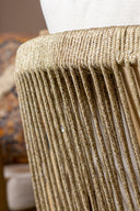 Saona - Ensemble table extensible et 10 fauteuils en bois d'acacia