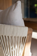 Fidji - Ensemble de jardin avec 8 chaises en bois d’acacia