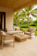 Maui - Salon de jardin en bois d'acacia 4 places