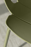 Montauk - Salon de jardin en polypropylène et métal vert