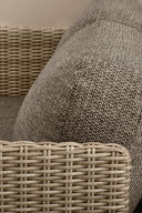 Madrague - Daybed en aluminium et tissu moka