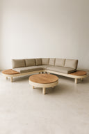 Panama - Salon de jardin d’angle avec table basse