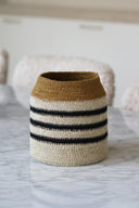Kasba - Pot en fibres naturelles H18 cm
