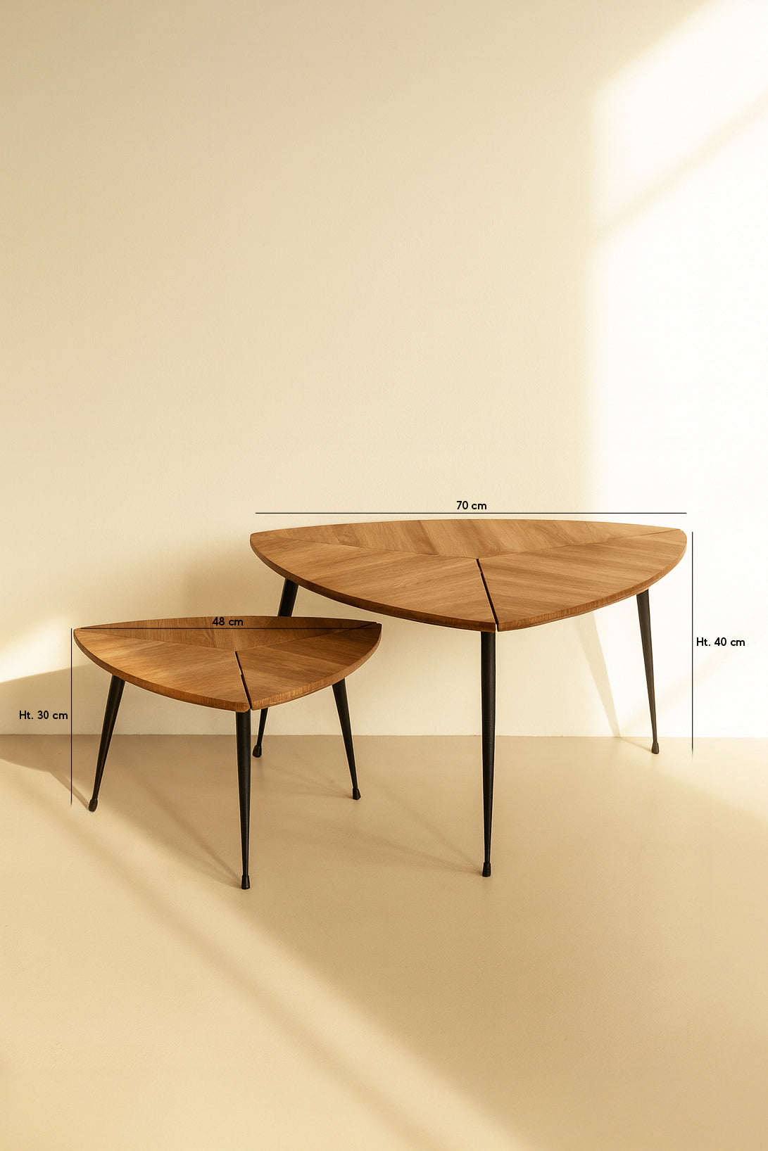 Dimensions Cobra - Set de deux tables gigognes