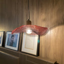 Suspension Bokota en cuivre crochetée à la main 45x45x20 cm