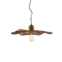 Suspension Bokota en cuivre crochetée à la main 45x45x20 cm